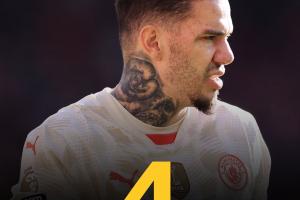 这是门将该有的脚法？埃德森送赛季第4助，超福登索博哈弗茨